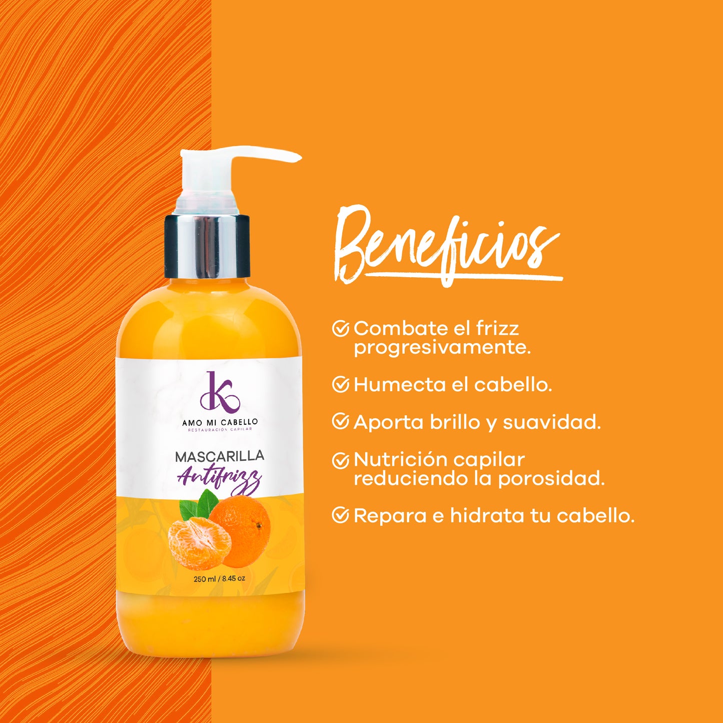Mascarilla Antifrizz 250 ml