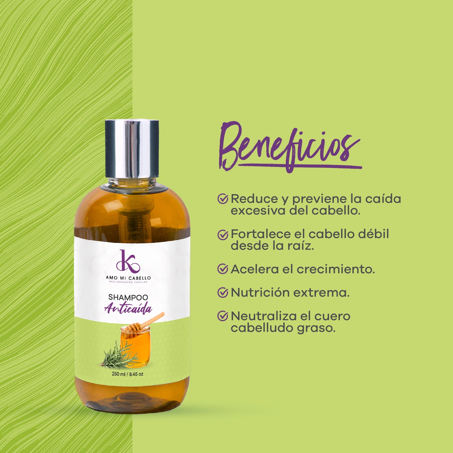 Shampoo Anticaída 250 ml