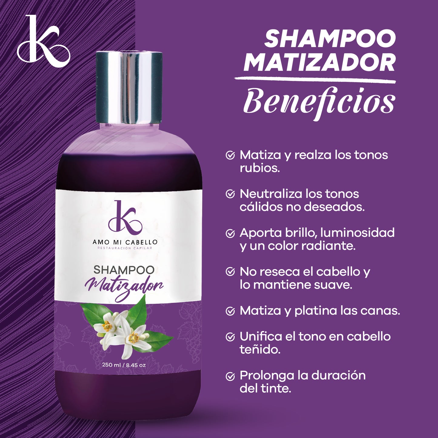 Shampoo Matizador 250 ml