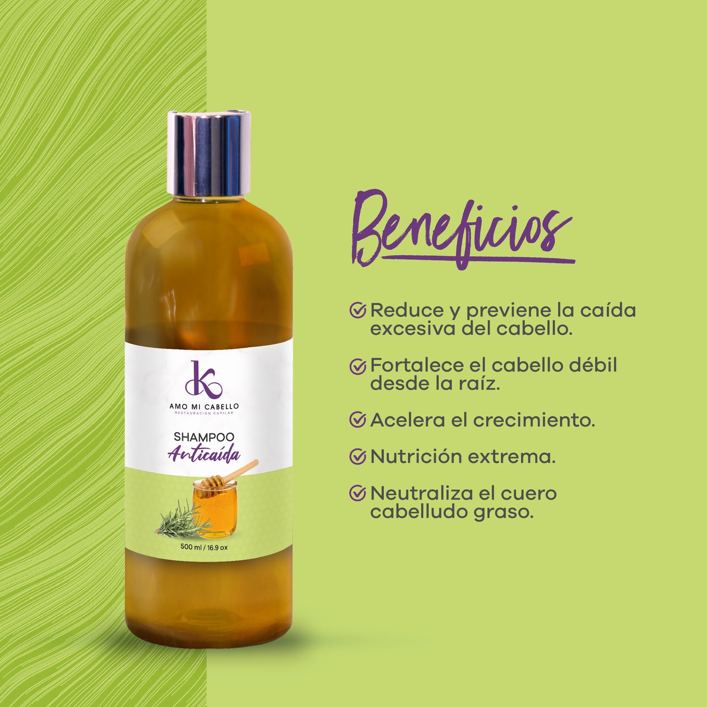 Shampoo Anticaída 500 ml