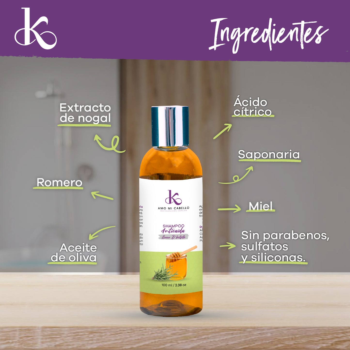 Shampoo Anticaída