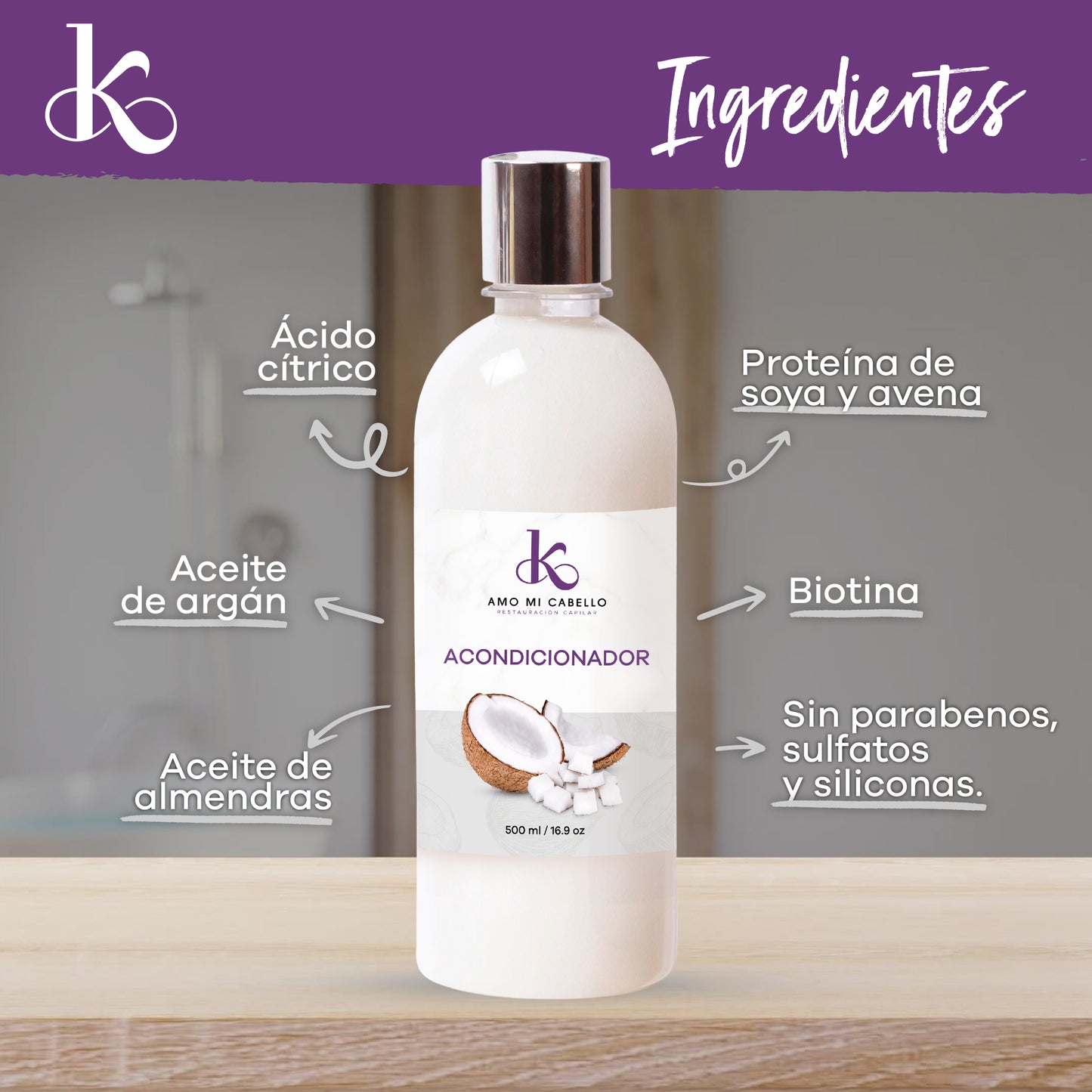 Acondicionador 500 ml