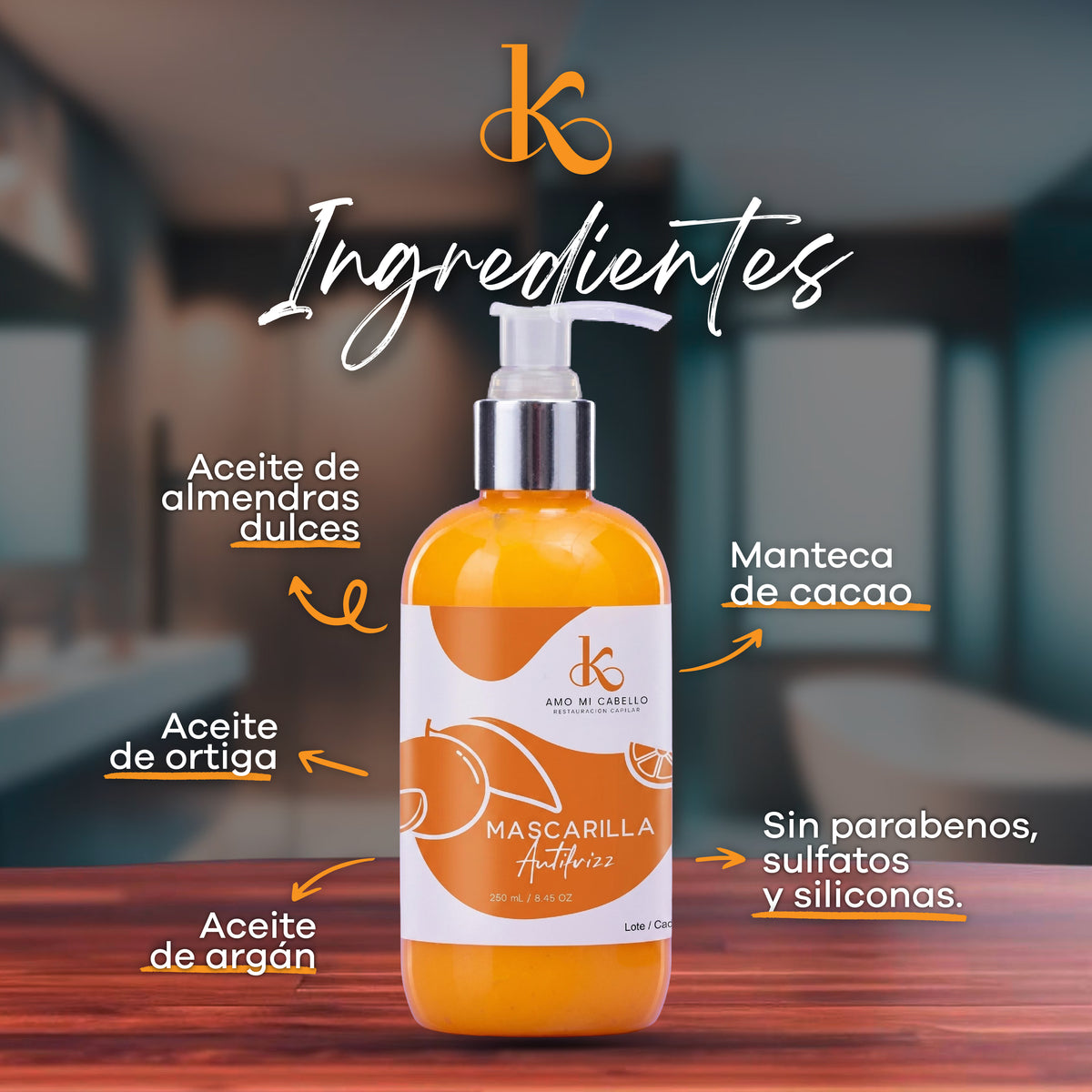 Mascarilla Antifrizz