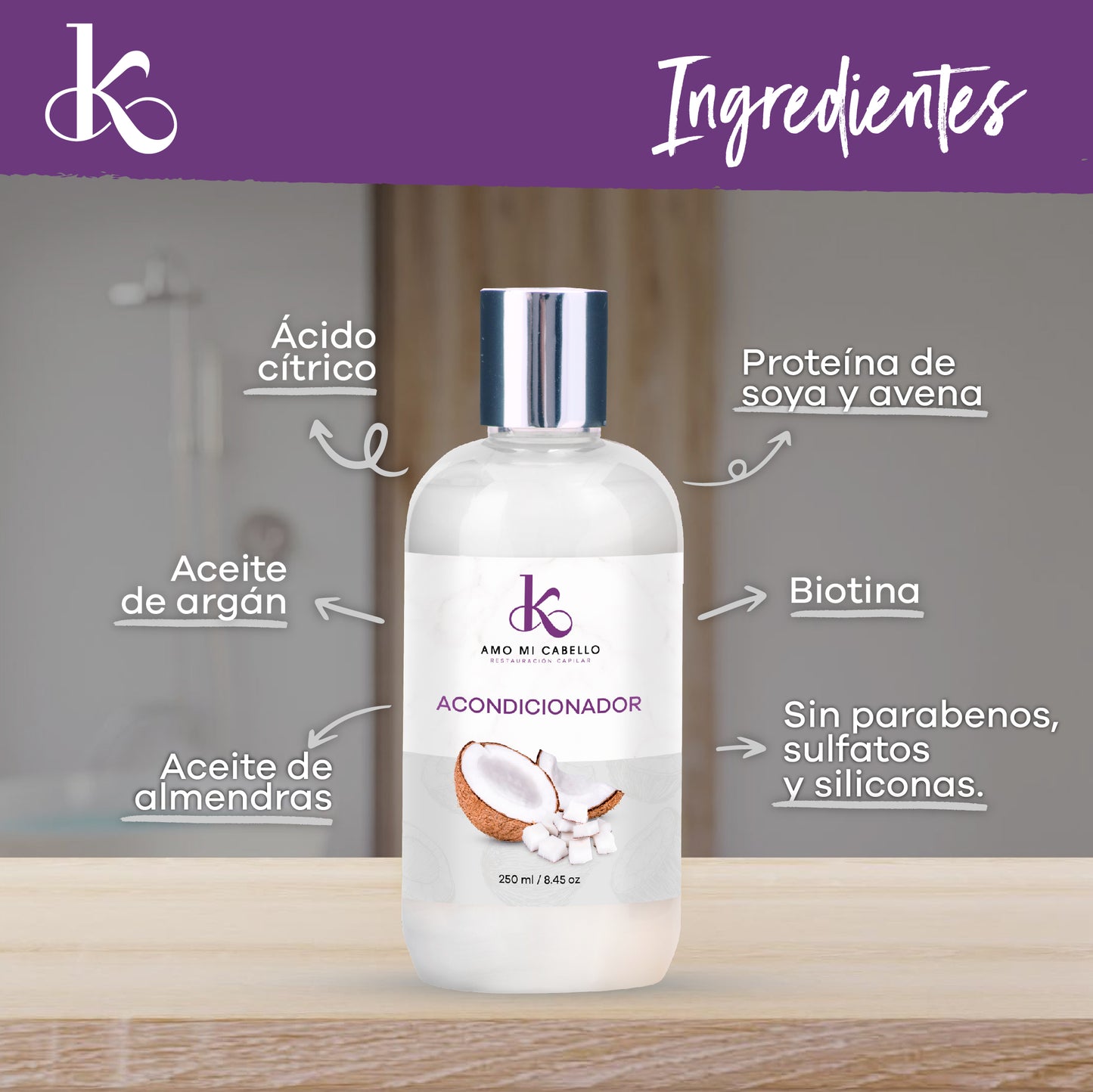 Acondicionador 250 ml