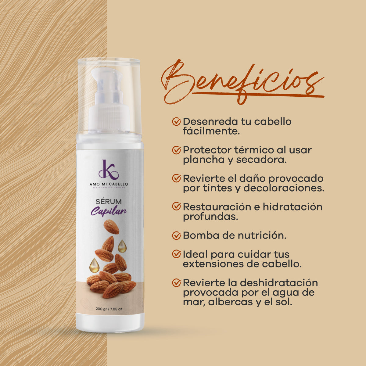 Sérum Capilar 200 gr
